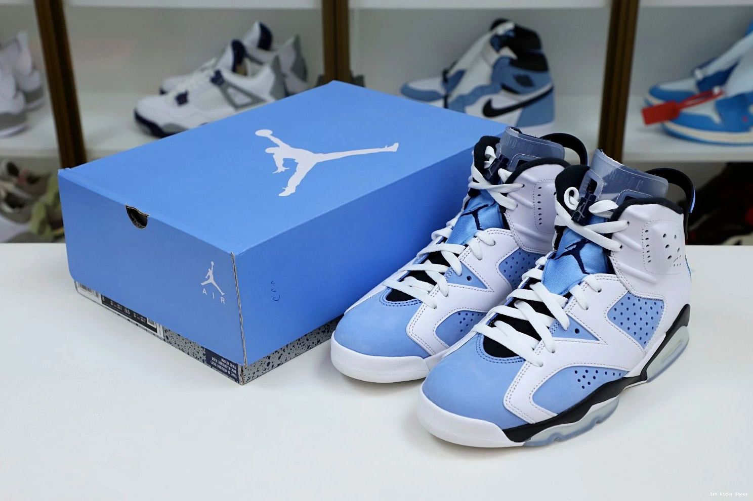 AIR 'UNC 2013 RETRO 6 Kimikick JORDAN NewStyle HOME' 0102